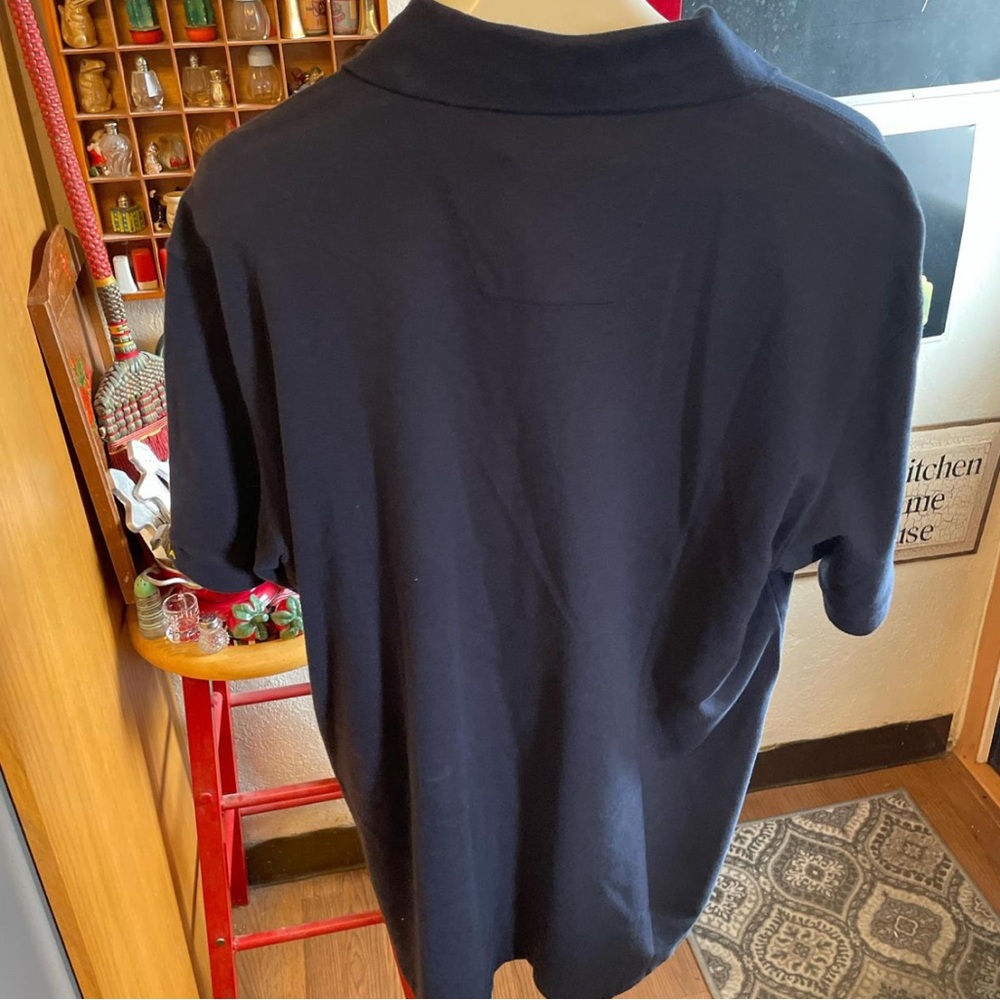 NWT Nautica Men's Polo Shirt in Navy and Bright Blue Size XL - Picture 3 of 4